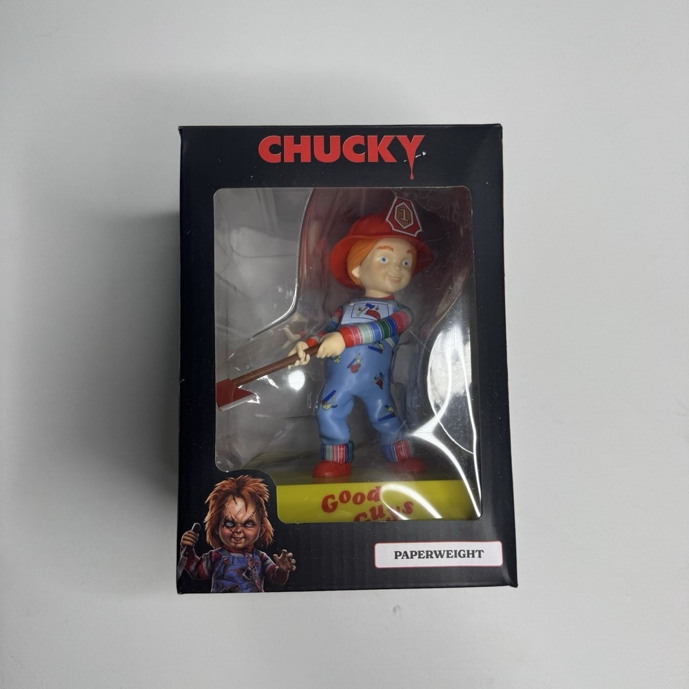 Chucky Good Guys Paperweight Horror Collectible Figure Surreal Entertainment NIB
